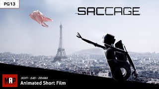 Sci-Fi 3d Cgi Animated Short Film ** SACCAGE ** Robot Animation by ISART Digital [PG13]