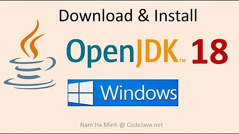 Download and Install OpenJDK 18 on Windows