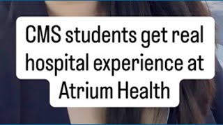 High school students get real hospital experience at Atrium Health