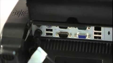 POS(Point-of-sale) Terminal ANYSHOP e2 Basic Setup Video (English)