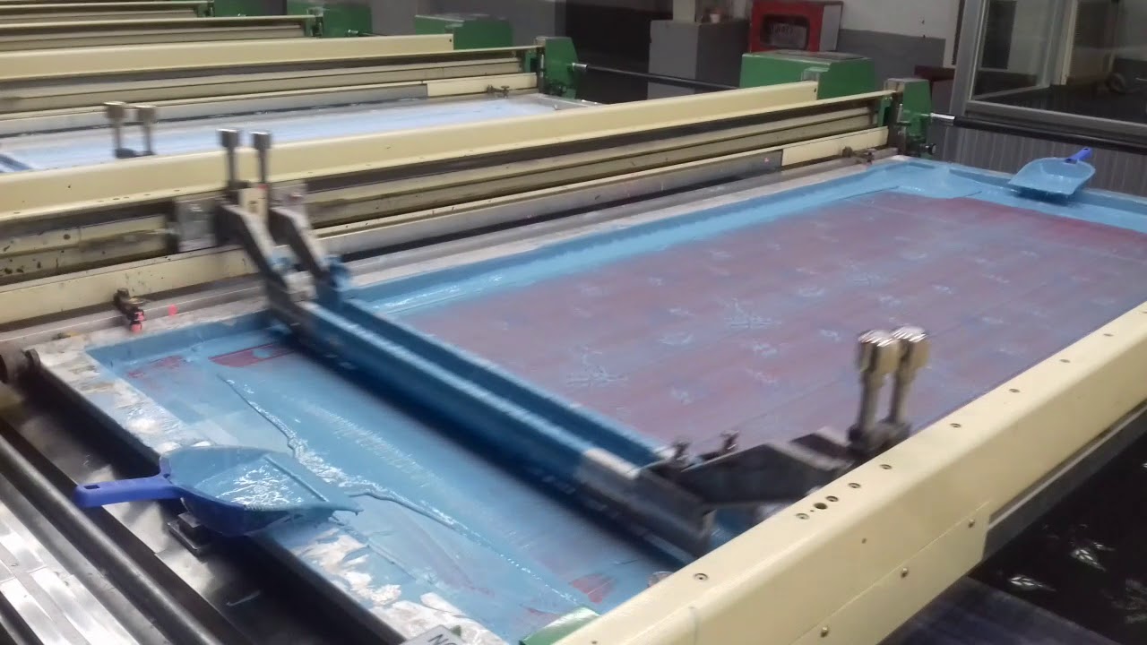 Flatbed Printing Machine for colors printing machine ||Kuil - YouTube