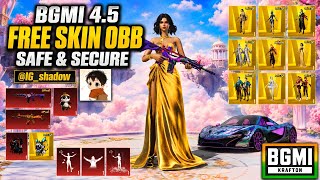 BGMI 4.5 FREE SKIN OBB FREE X SUIT FREE ALL GUNS VIP SKINS + SUPER CAR SKINS FREE screenshot 2