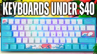 The BEST GAMING Keyboards Under $40! screenshot 2