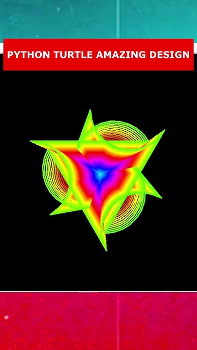 Python Turtle Graphics Code: Amazing Multi-View Shape Drawing. - YouTube