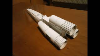 Battlestar Galactica Colonial Viper Mk II Paper Model