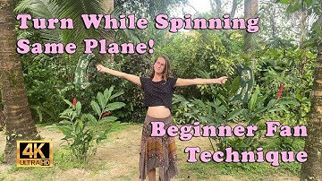 Fan Spinning Tutorial - 4 Directions, Turn While Spinning