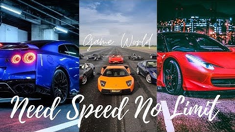 Need Speed No Limits Car Racing Game