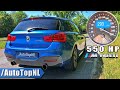 550HP BMW M140i xDrive *INCREDIBLE* 0-290km/h ACCELERATION by AutoTopNL