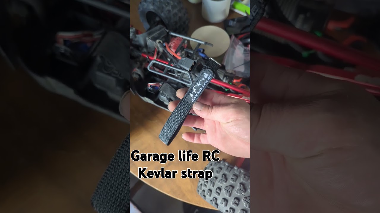 arrma Kraton V2 Kevlar battery strap upgrade