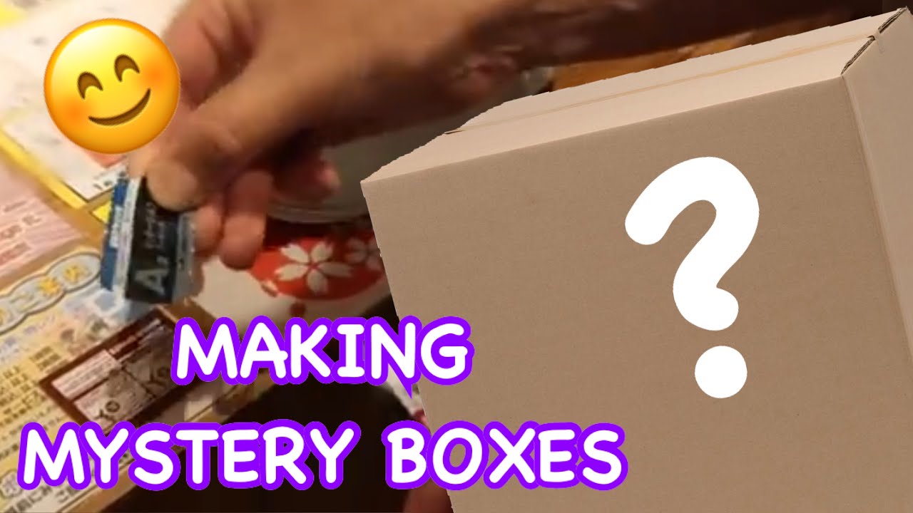 HOW WE MAKE MYSTERY BOXES FOR FRIENDS!!! 