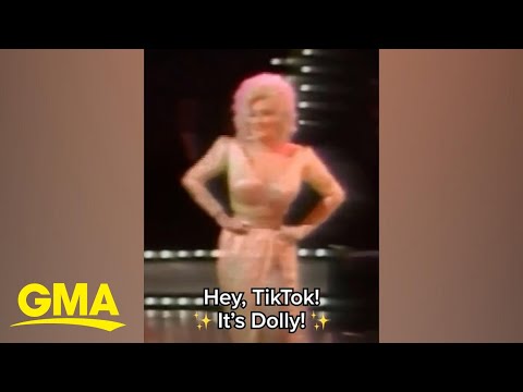 Dolly parton announces tiktok arrival in the most dolly way possible