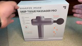 SHG Reviews Deep Tissue Massager - Sharper Image