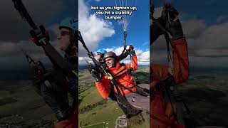 Paragliding confidence: Why turning tight works