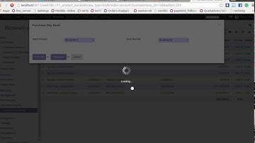 Purchase(Supplier)Invoices/Vendor Bills Daybook Report | Odoo App Feature #odoo #invoice #billing
