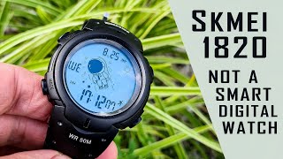 Skmei 1820 digital watch (not a smartwatch) review #skmei #skmeiwatch #gedmislaguna