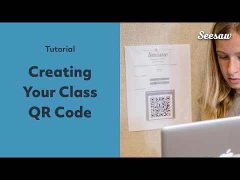 Creating Your Seesaw Class with Class Code Sign In