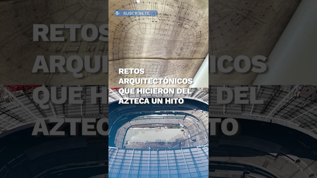Cuentan la historia del Estadio Azteca #shorts