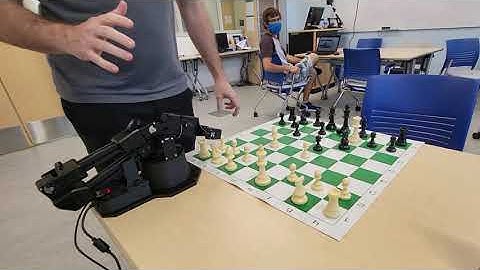 Robot Arm Chess Training