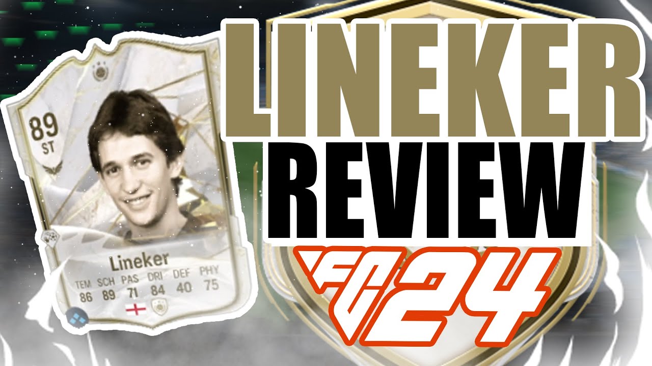 Gary Lineker 89 Player Review | EA FC 24 Player Review | EA FC 24 Deutsch