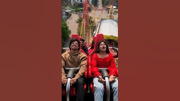 Wonderla Rides 😂 Watch full video on My Channel 🤣 #youtubeshorts #shorts #comedy #amusementpark