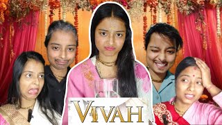 Vivah | Devotee ke liye Non-Devotee Rishta😱 #funny #comedy #wedding #vivah #radha