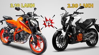 New Ktm Duke 390 vs Bajaj Dominar 400 || Full Comparison @vehicle8950