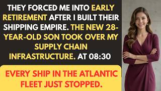 Forced Into Early Retirement at 58 – I Shut Down Their $3 Billion Shipping Empire at 08:30