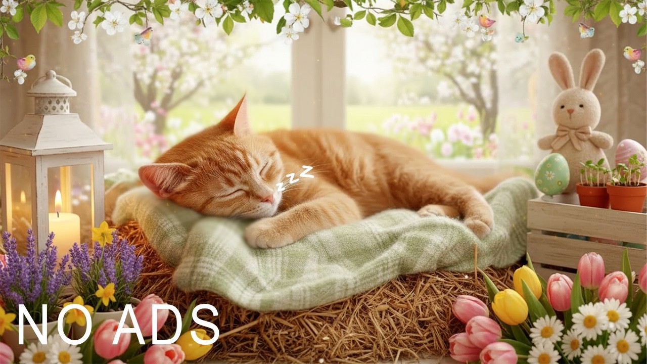 Relaxing Music for Anxiety Cats 🐾 Cat Music for Stress Relief, Deep Relaxation and Sleep
