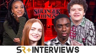 Stranger Things 4: Caleb McLaughlin, Sadie Sink, Priah Ferguson & Gaten Matarazzo Interview