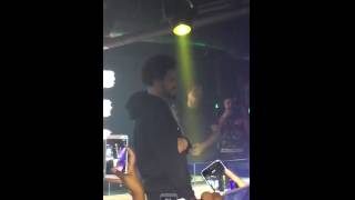 J.Cole Got Hit With A Phone At a Show by a Rapper (Video)