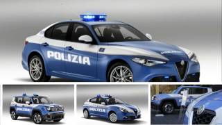 AWESOME!!! FCA Italian Police Cars [FIAT]