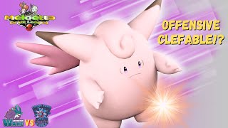 LIFE ORB CLEFABLE is an OFFENSIVE threat!? || Pokemon Draft League || MDL Week 8 vs @Sable9