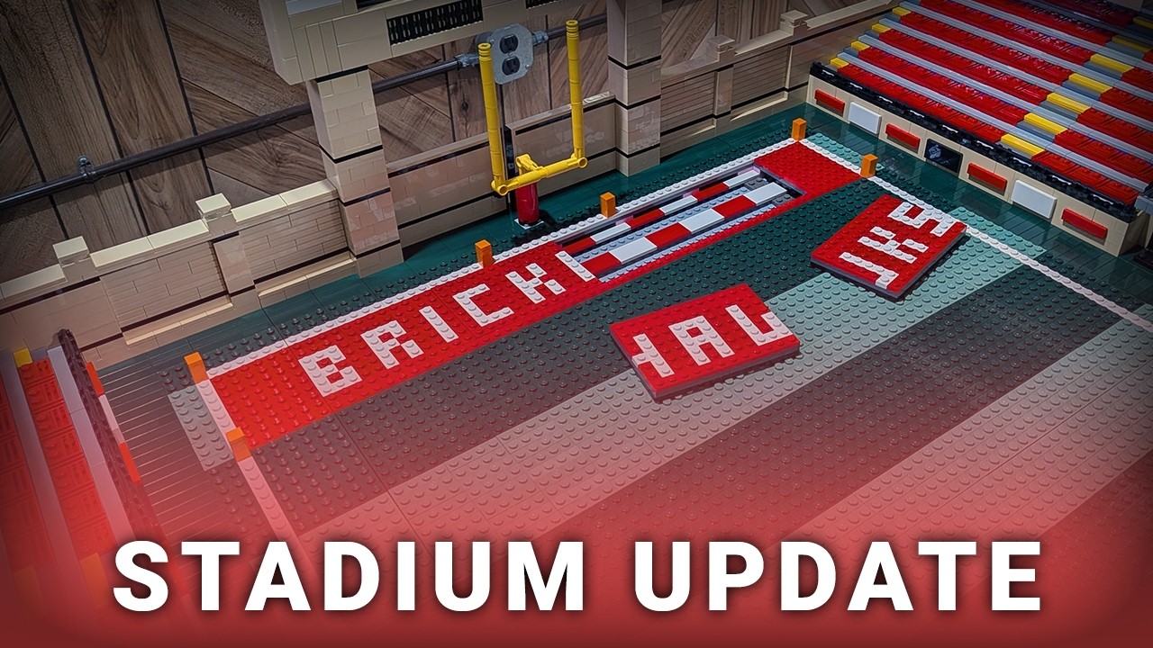 LEGO STADIUM UPDATE - Endzone Tray System
