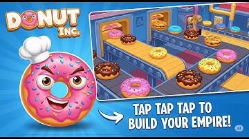 Donut Inc. Gameplay | Social Interactivity Video