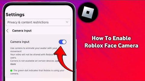 How To Enable Roblox Face Camera 2025