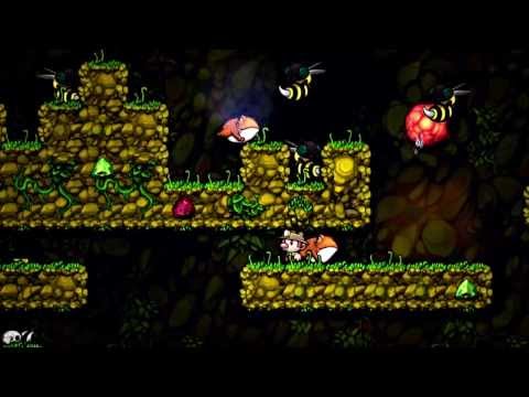 Video of game play for Spelunky Classic