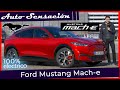 Prueba Ford Mustang Mach e 2021. El primer FORD 100% eléctrico y es un Mustang.