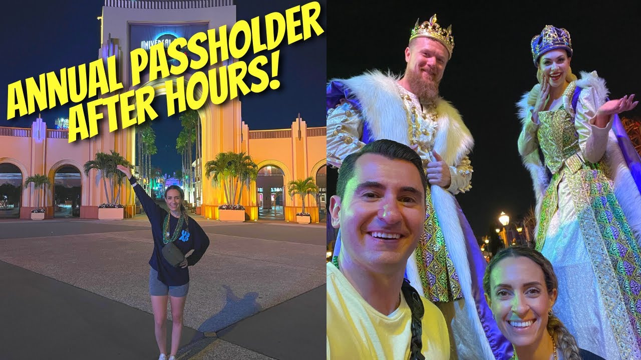 EXCLUSIVE After Hours Party at Universal Studios! | Mardi Gras Token Experience
