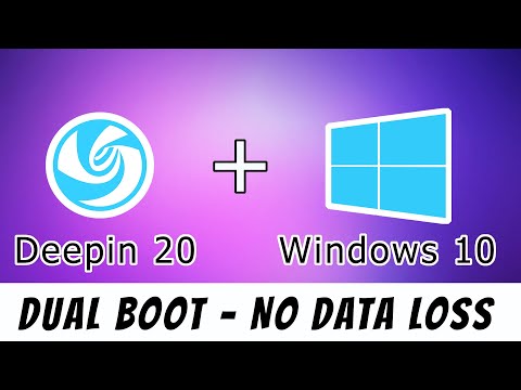 How to Dual Boot Deepin OS 20 Beta with Windows 10 | [2020] - Guide
