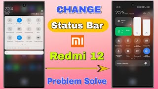 Redmi 12 status bar change setting | Redmi 12 status bar change problem solve screenshot 4