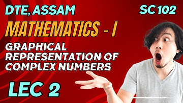 Lecture 2 | Complex Numbers - Graphical Representation | SC 102 Mathematics I - Assam Polytechnic