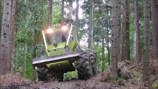 Forestry in Austria Skidder TREE FARMER C5D