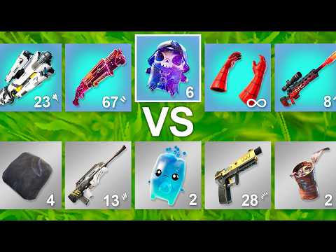 Fortnite But Everyone has EXOTIC vs COMMON ITEMS!