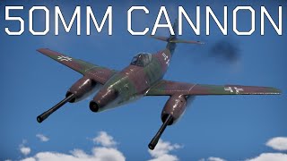 The Germans Had Flying Jets With Tank Cannons | Me-262 50mm