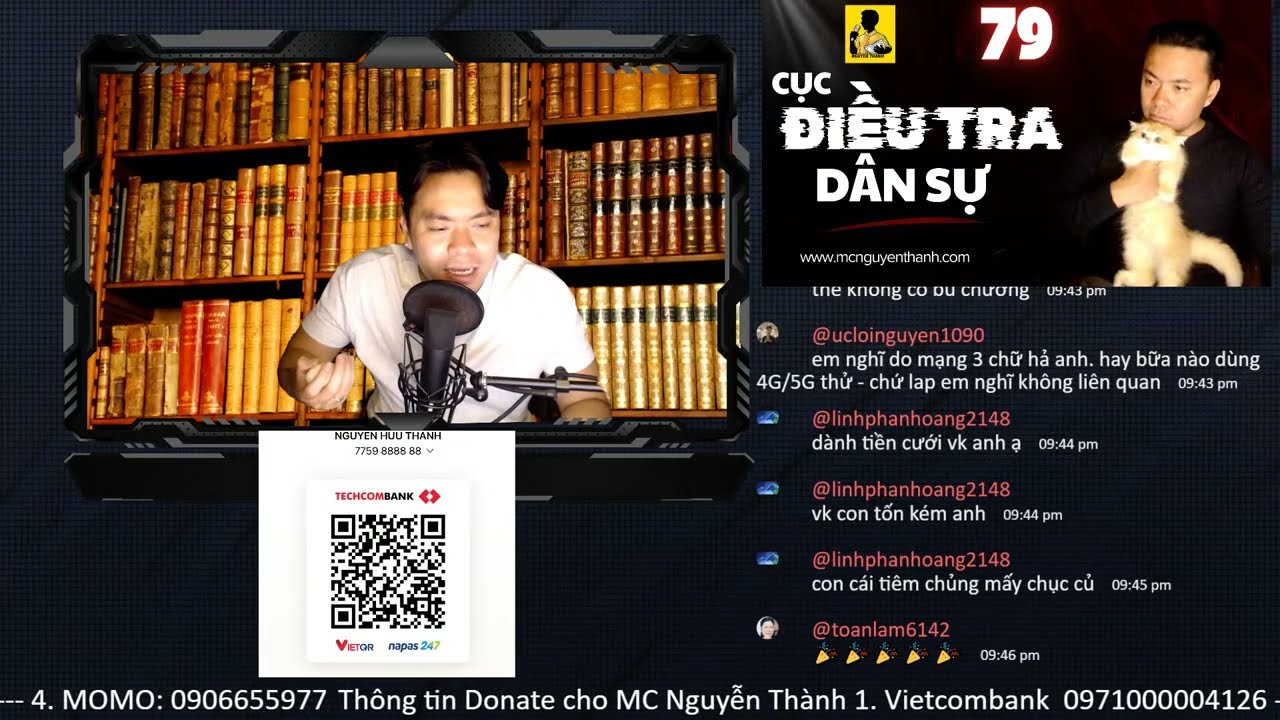 LIVESTREAM | CỤC ĐIỀU TRA DÂN SỰ - Phần 79 - Đọc truyện đêm khuya