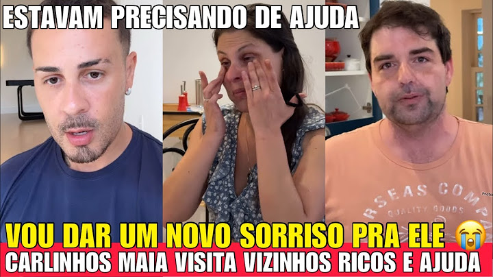 CARLINHOS MAIA E LUCAS GUIMARÃES VISITAM VIZINHOS RICOS E DESCOBREM QUE ELES ESTÃO COM PROBLEMAS