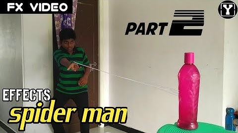 Spider man effect ||edit in kinemaster FX video