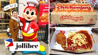 🇵🇭 Jollibee Downtown (Grand Opening) | Filipino Food in Chicago (pt. 3) | Hanabusa Cafe