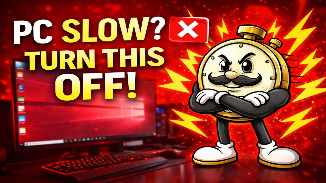 Your PC Is Slow Because of These Windows Settings (Fix Now)