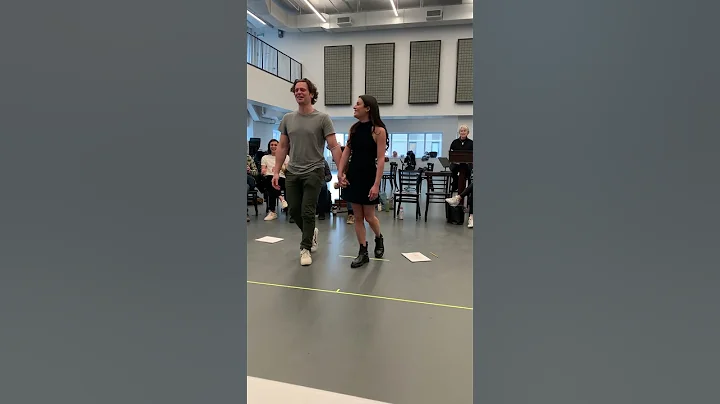 Jonathan Groff Gets Emotional with Lea Michele - S...